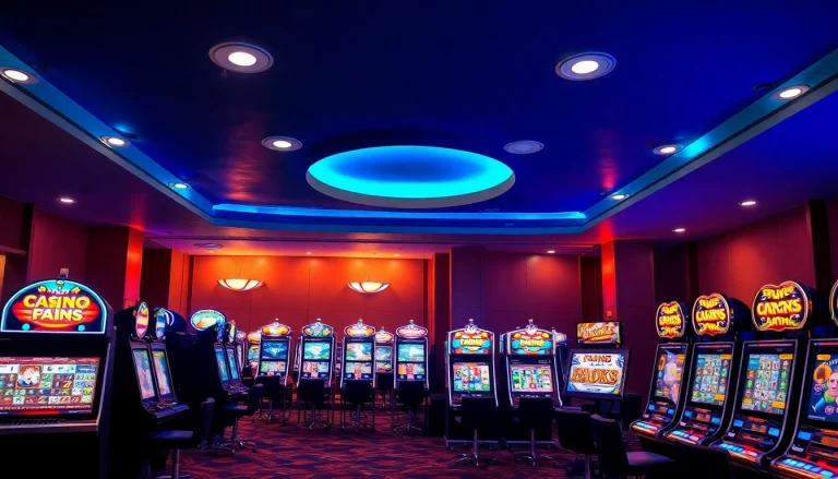 Spiele casino spiele kostenlos spielen ohne anmeldung in einem lebendigen Casino-Ambiente mit Spielautomaten.