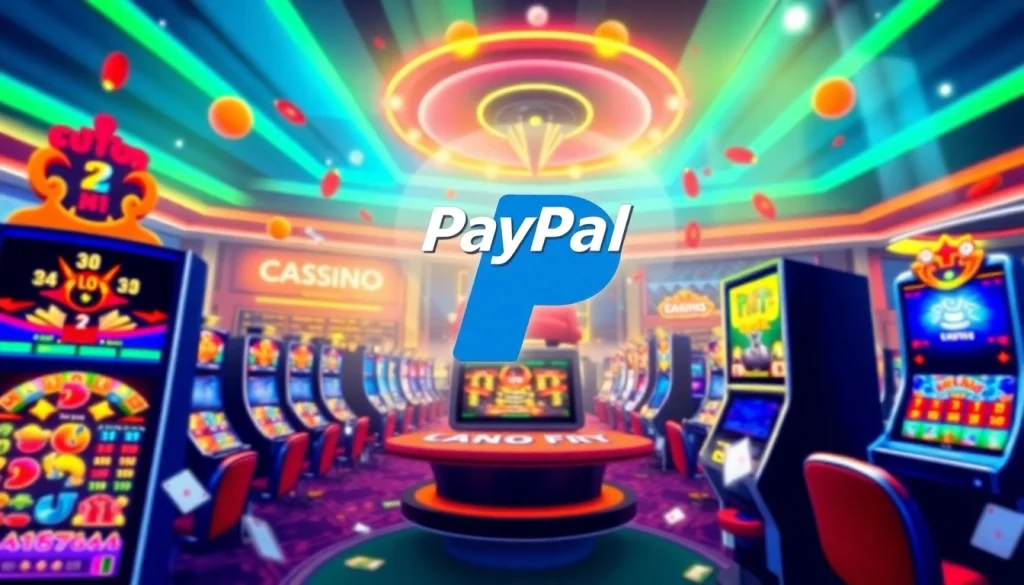 Engaging visuals of casinos ohne deutsche lizenz paypal presenting PayPal payment options alongside exciting gaming activities.