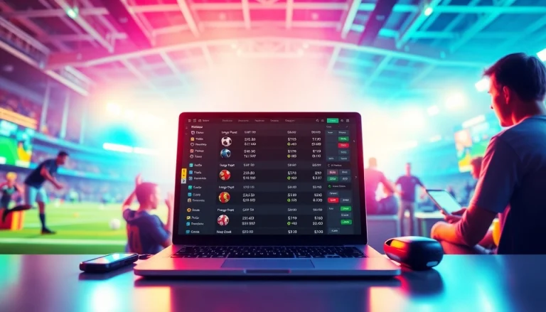 Hand showcasing neue seriöse wettanbieter on a laptop during an active sports betting session.