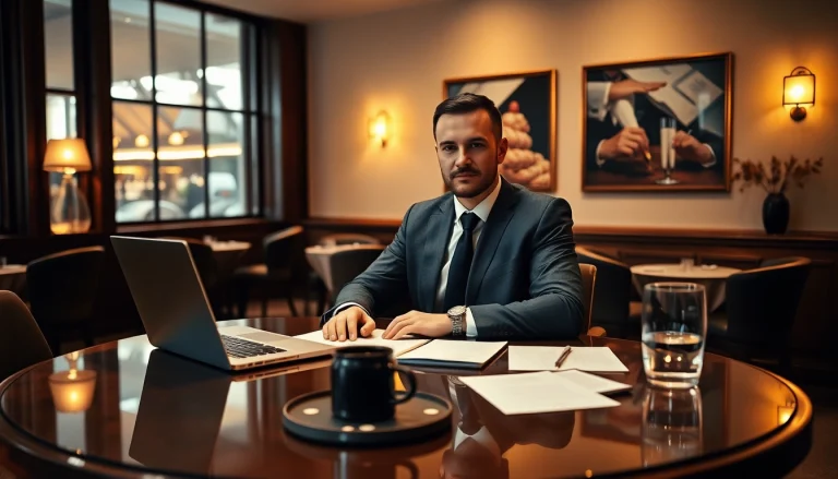 Headhunter Gastronomie bei der Rekrutierung in einem modernen Büro