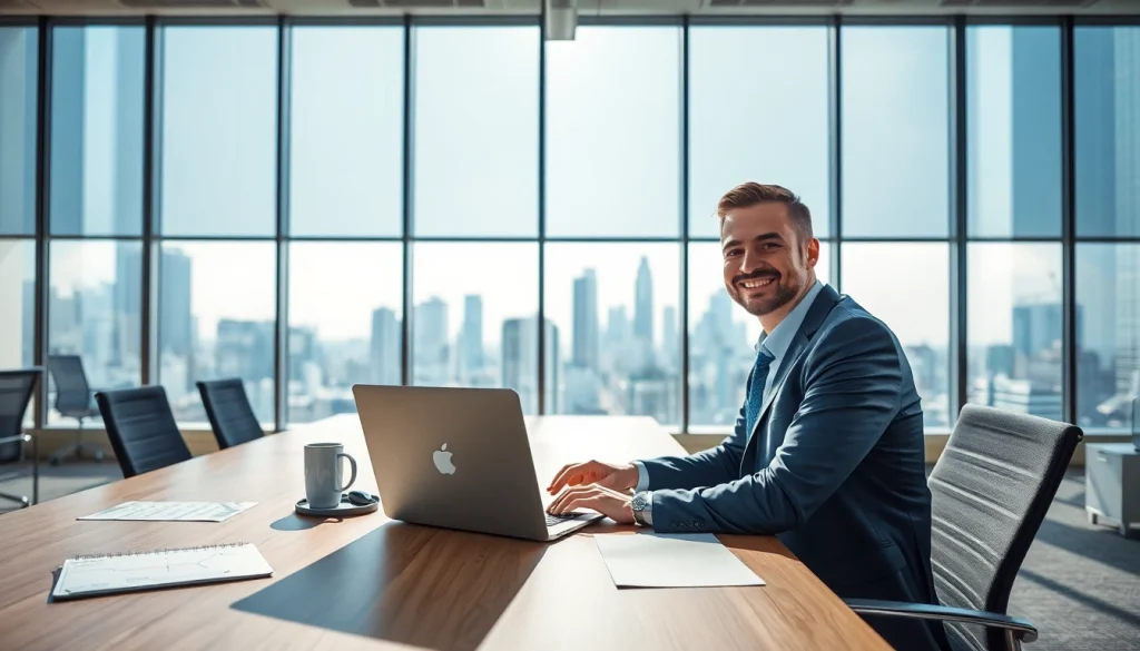 Headhunter Sales Team arbeitet engagiert an Rekrutierungsstrategien in einem modernen Büro.