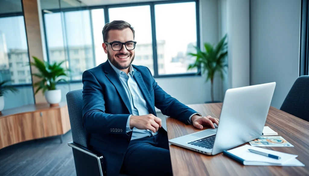 Professionelle Headhunter Köln bei einem Bewerbungsgespräch in modernem Büro.